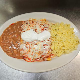Enchiladas Rojas (Red Sauce)