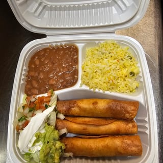 Flautas Platter
