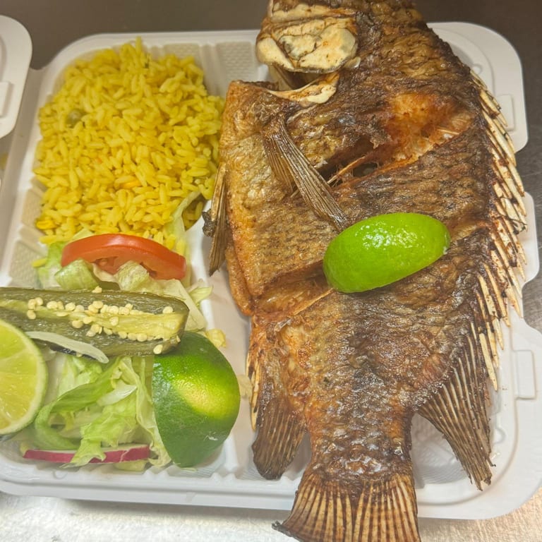 Delicious Pescado Frito Awaits