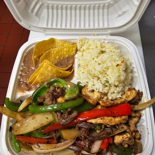 Fajita De Res Y Pollo